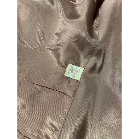 Sears JR Bazaar Women's Wool Coat Fur Collar Union Made Vintage 1970's USA EUC! - Picture 9 of 16